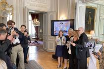 PRESSEKONFERENZ IN DER BRITISCHEN BOTSCHAFT IN WIEN